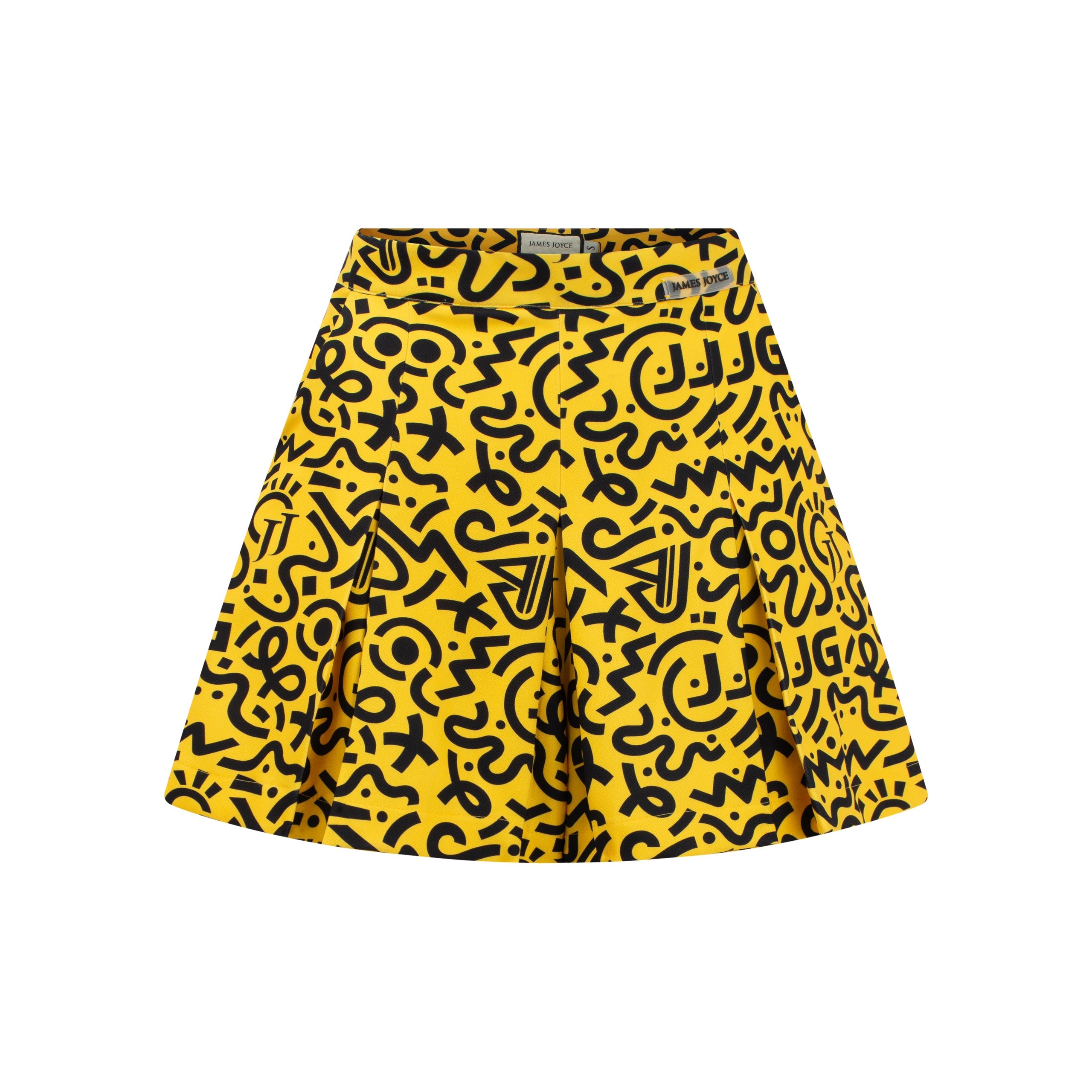 Yellow Doodle Skort