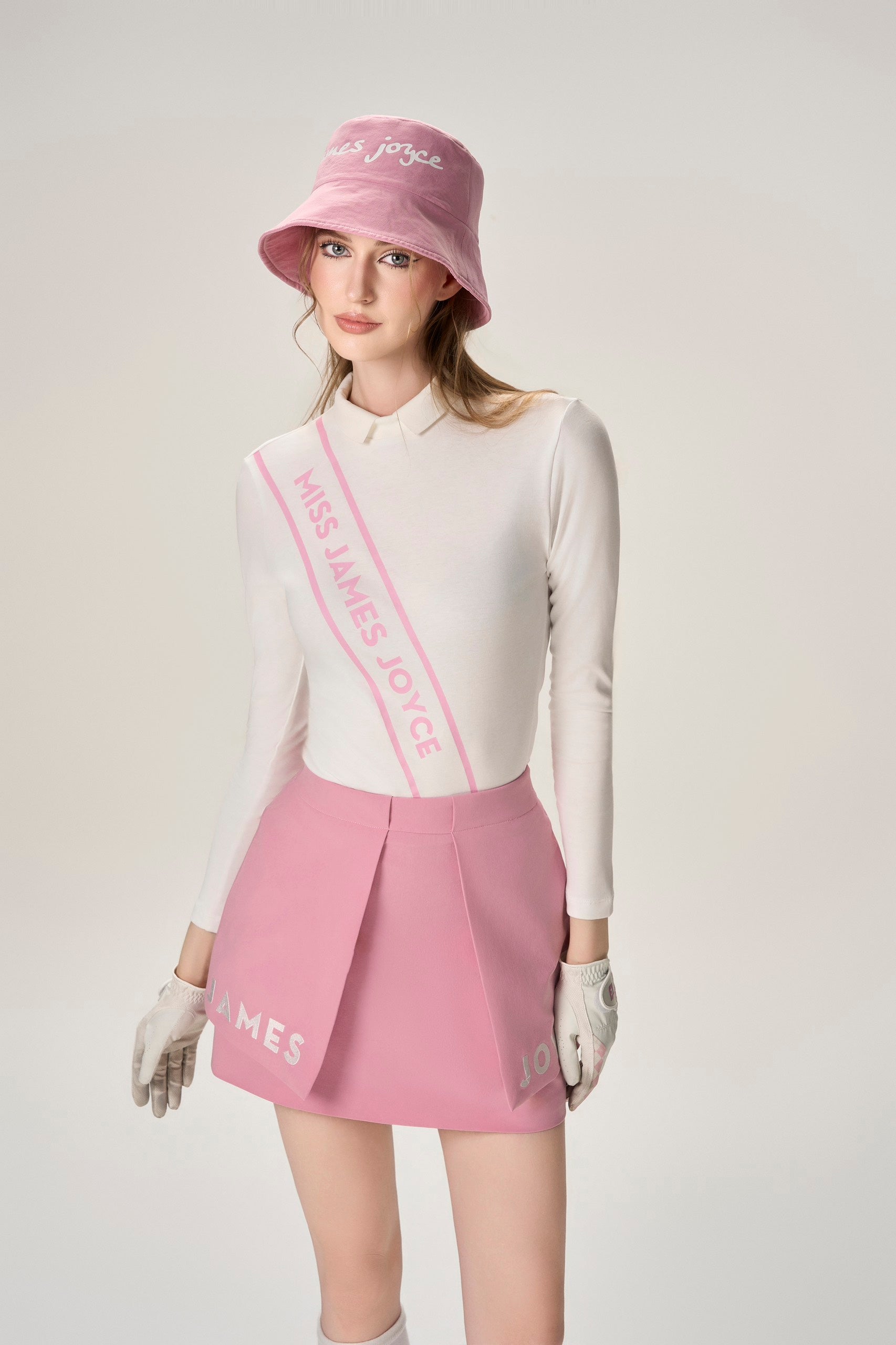 Miss James Joyce' Pink Shirt