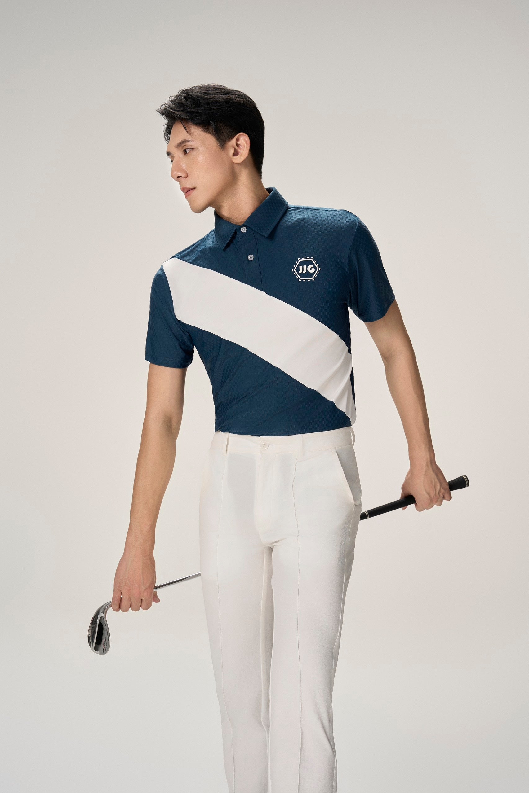 Men Mallard & White Polo