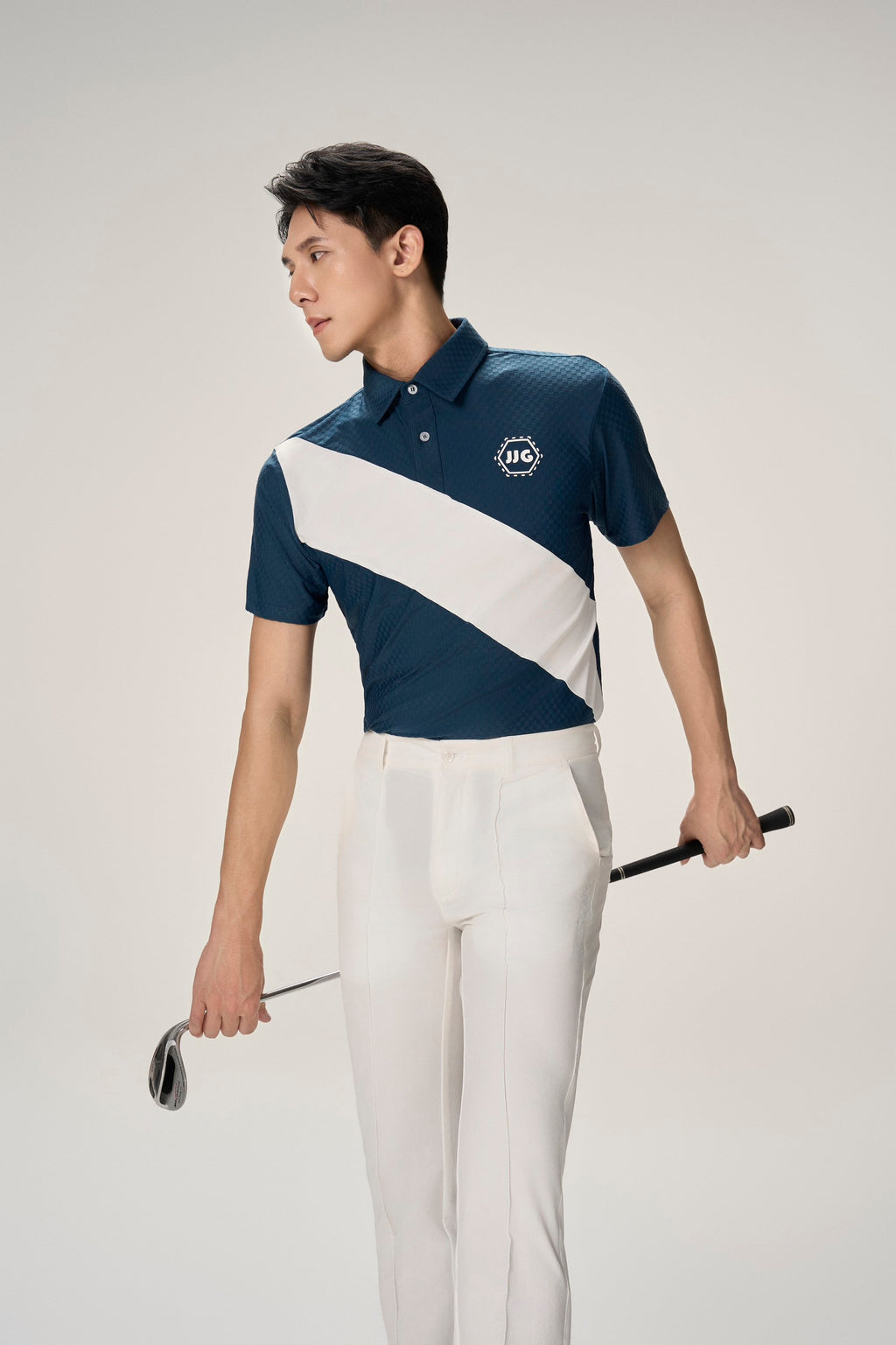 [Set Special] Men Mallard & White Polo + White Pants