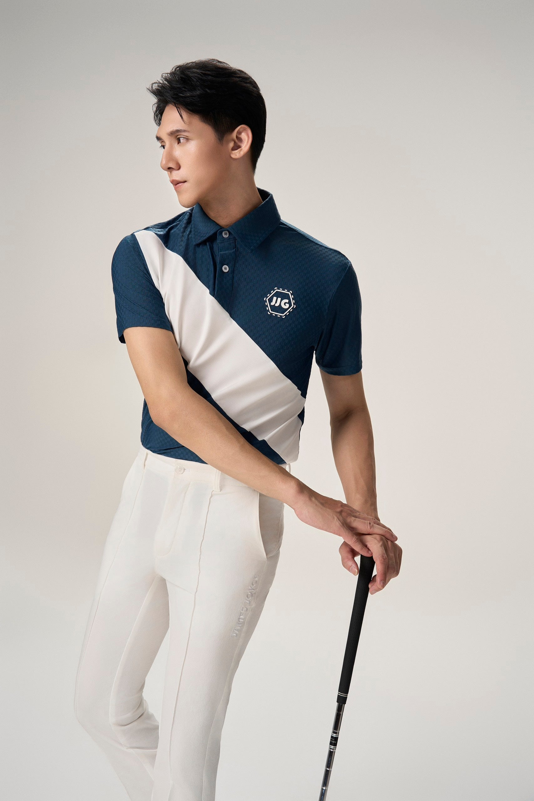 Men Mallard & White Polo