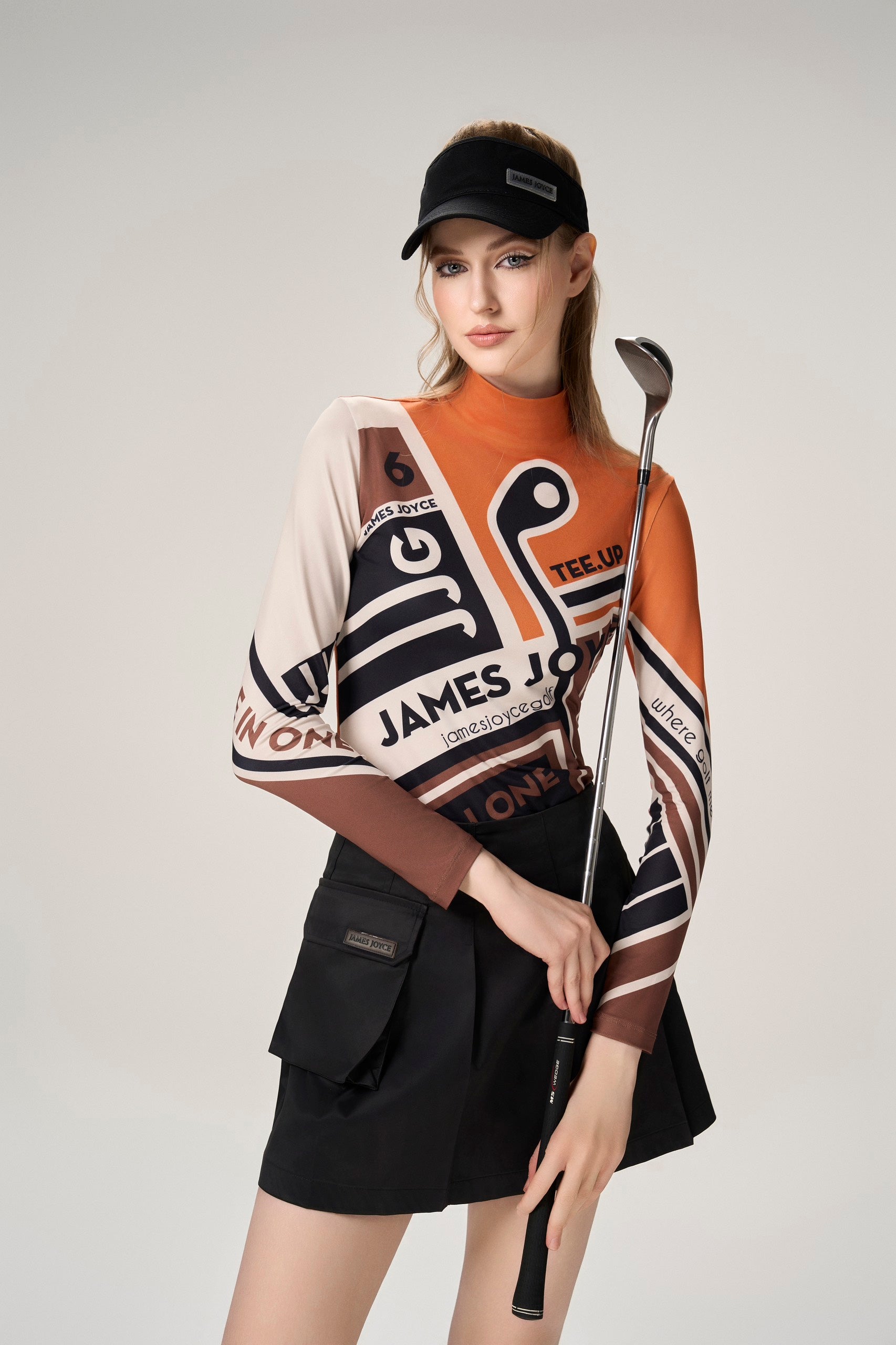 Women Orange Bauhaus Shirt