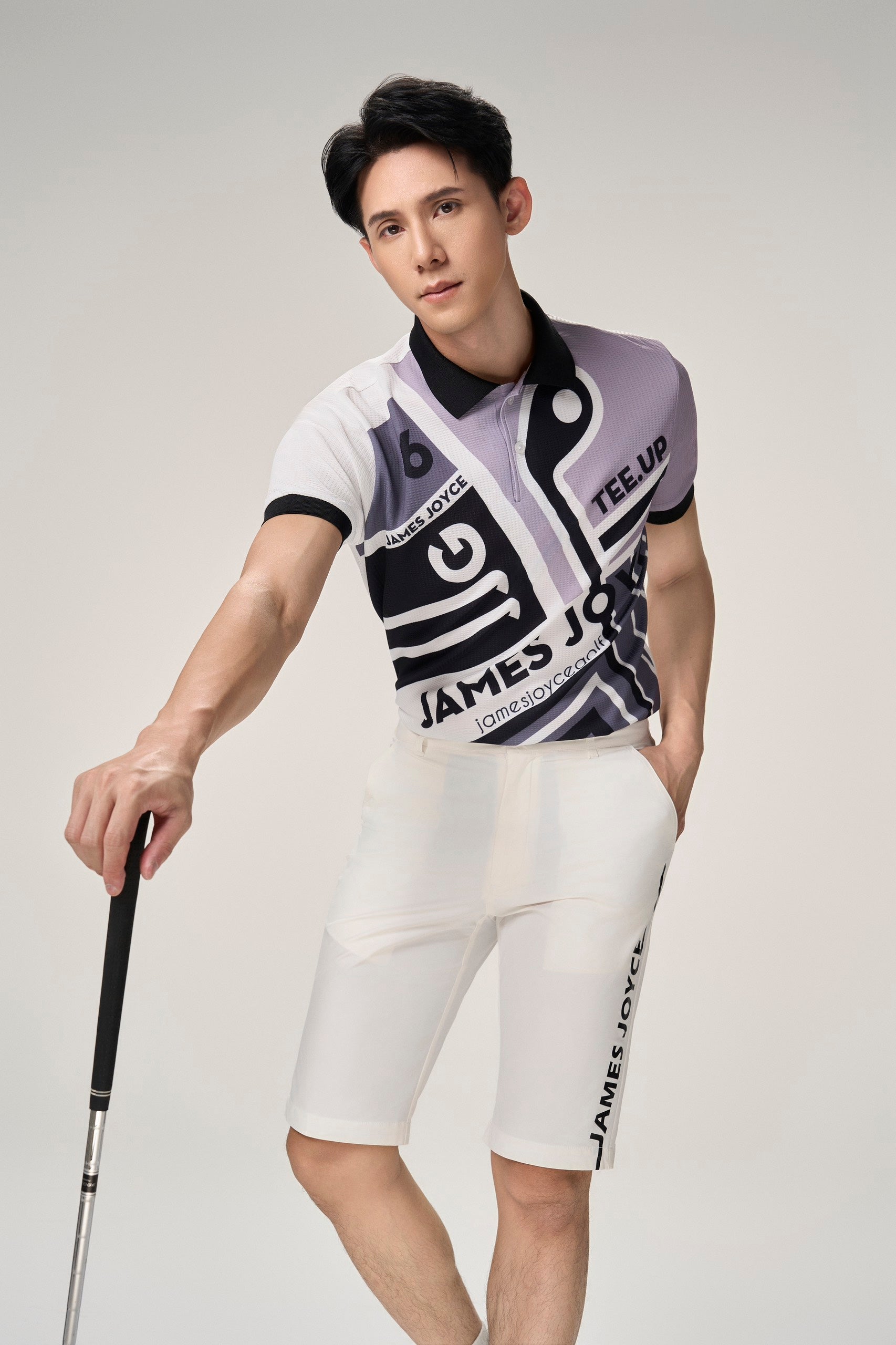 Men Grey Bauhaus Polo