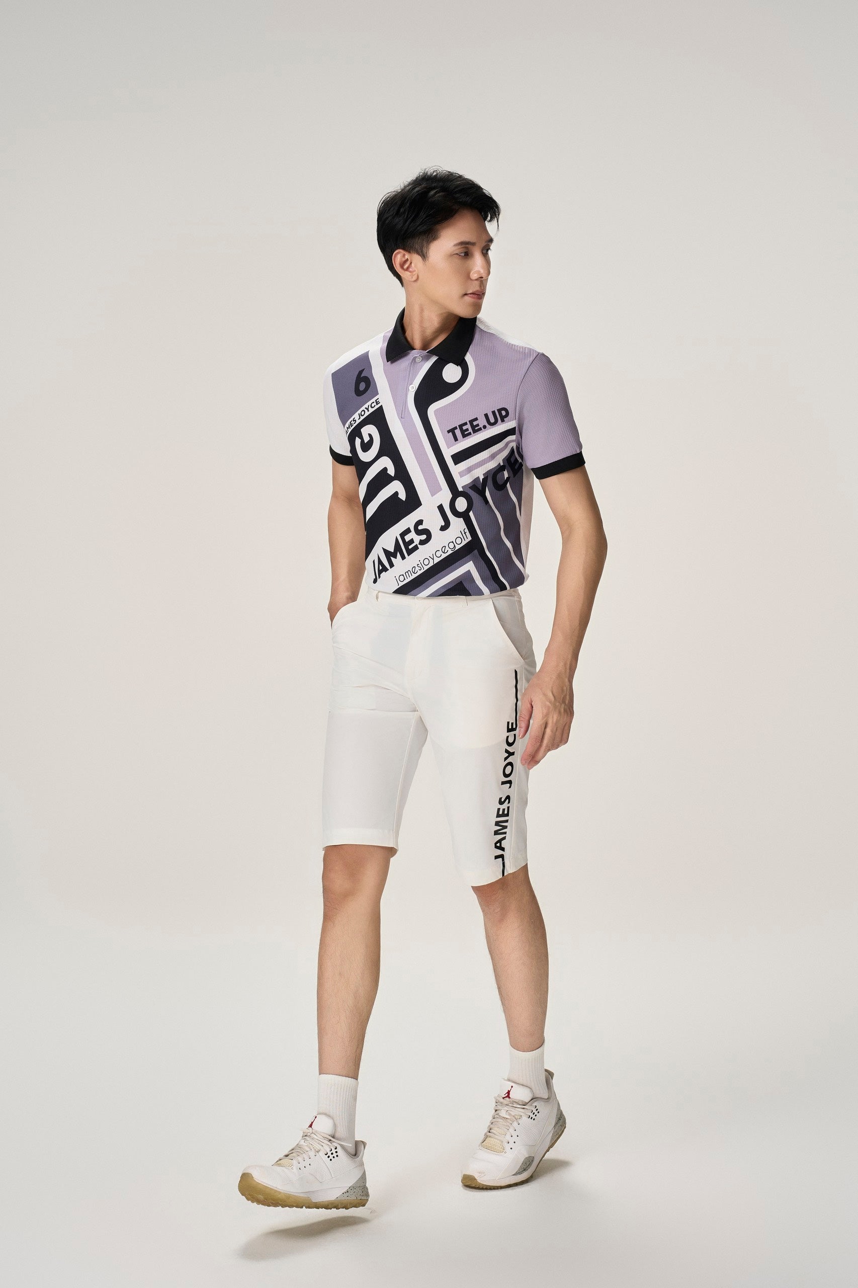 Men Grey Bauhaus Polo