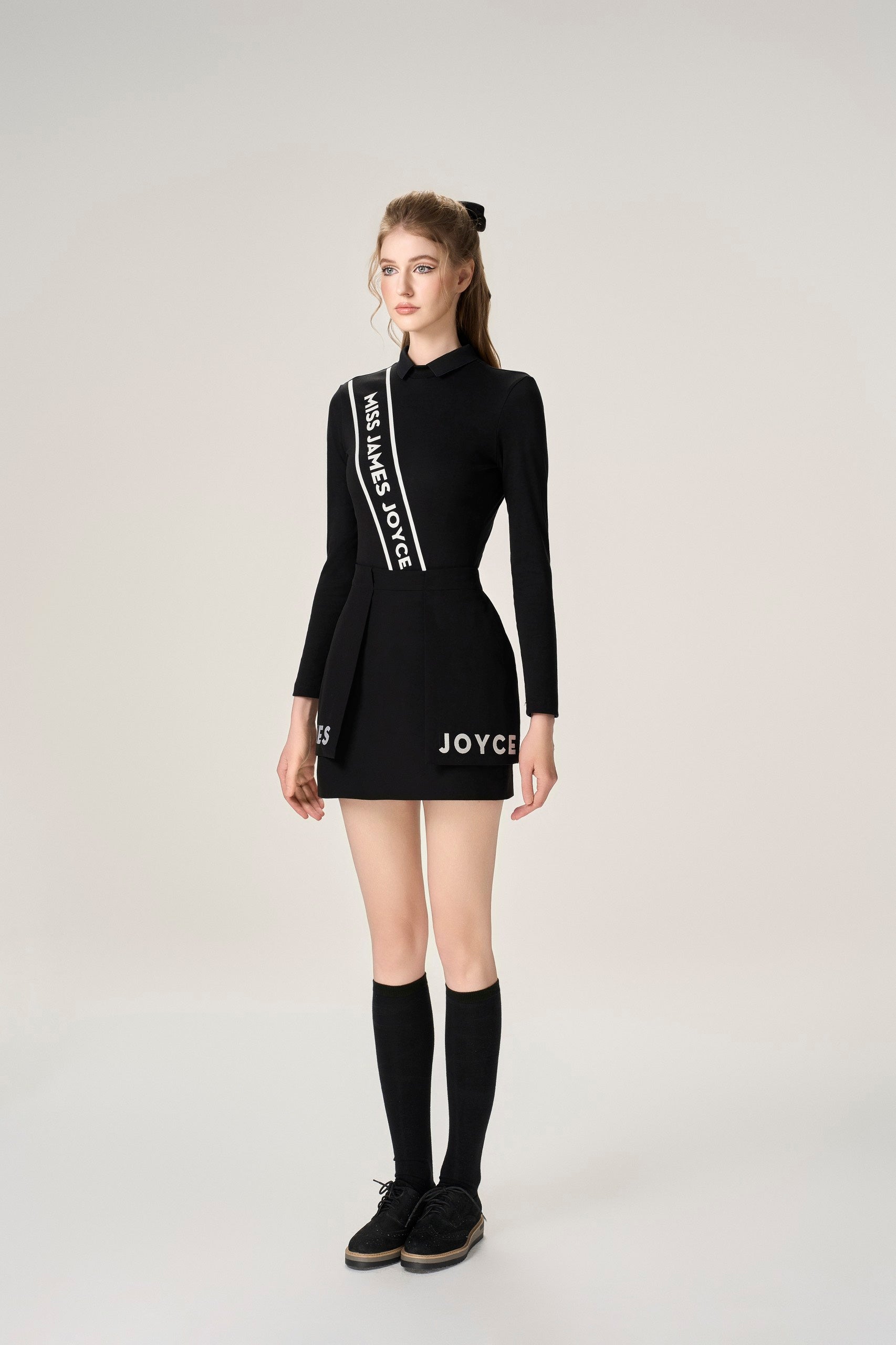 Miss James Joyce' black Shirt