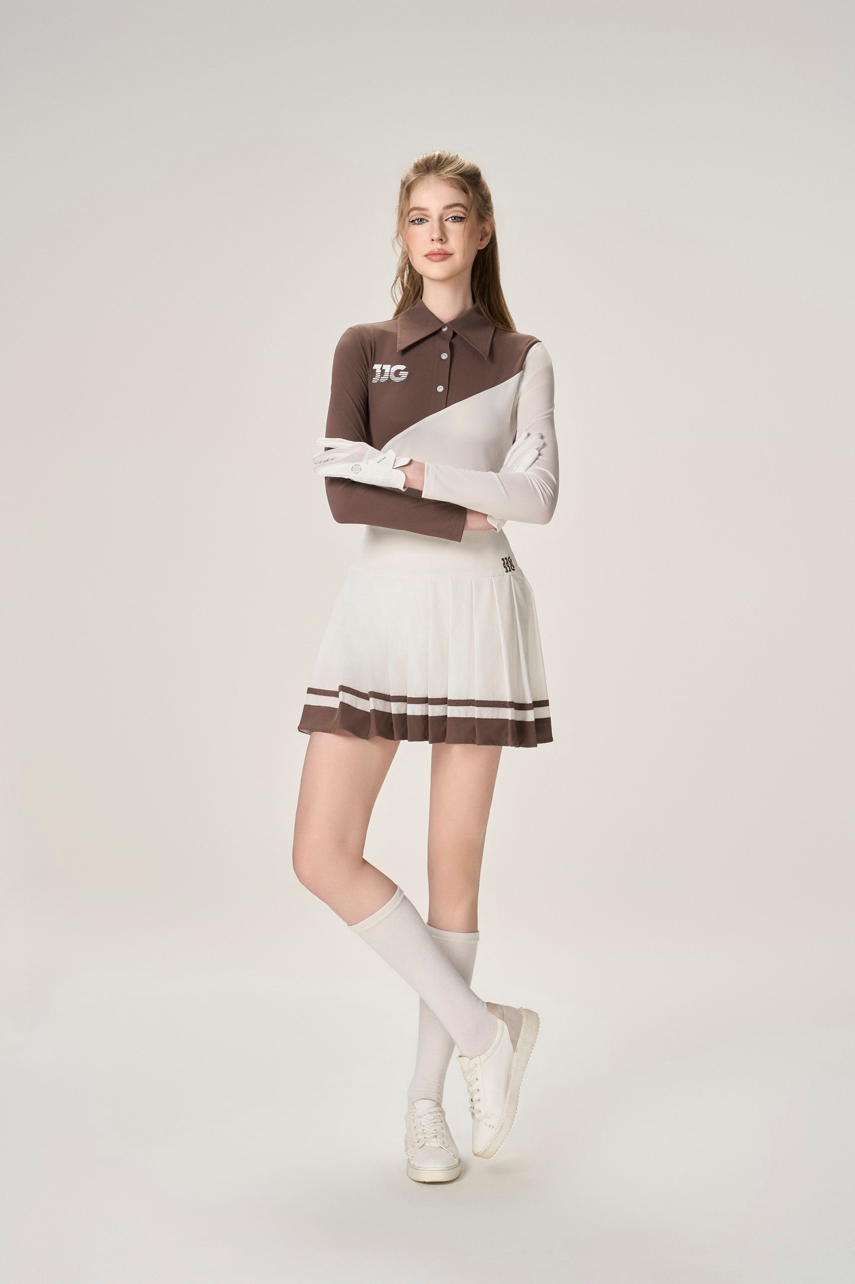 [Set Special] Women Brown & White