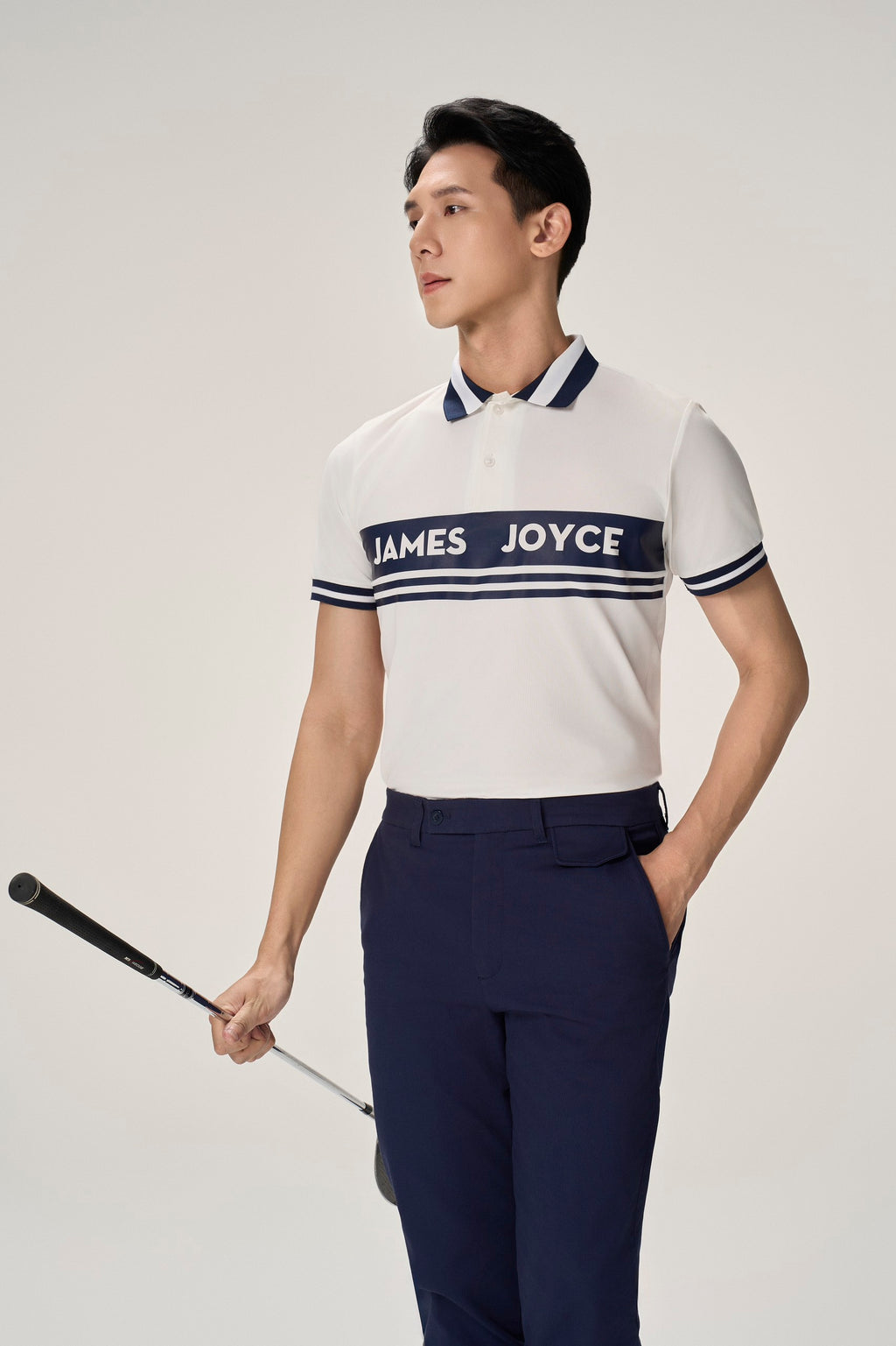 男士海军蓝 Polo 衫