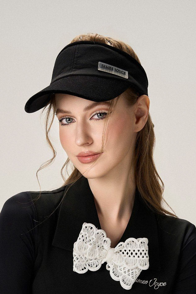 Women Black Velvet Hat