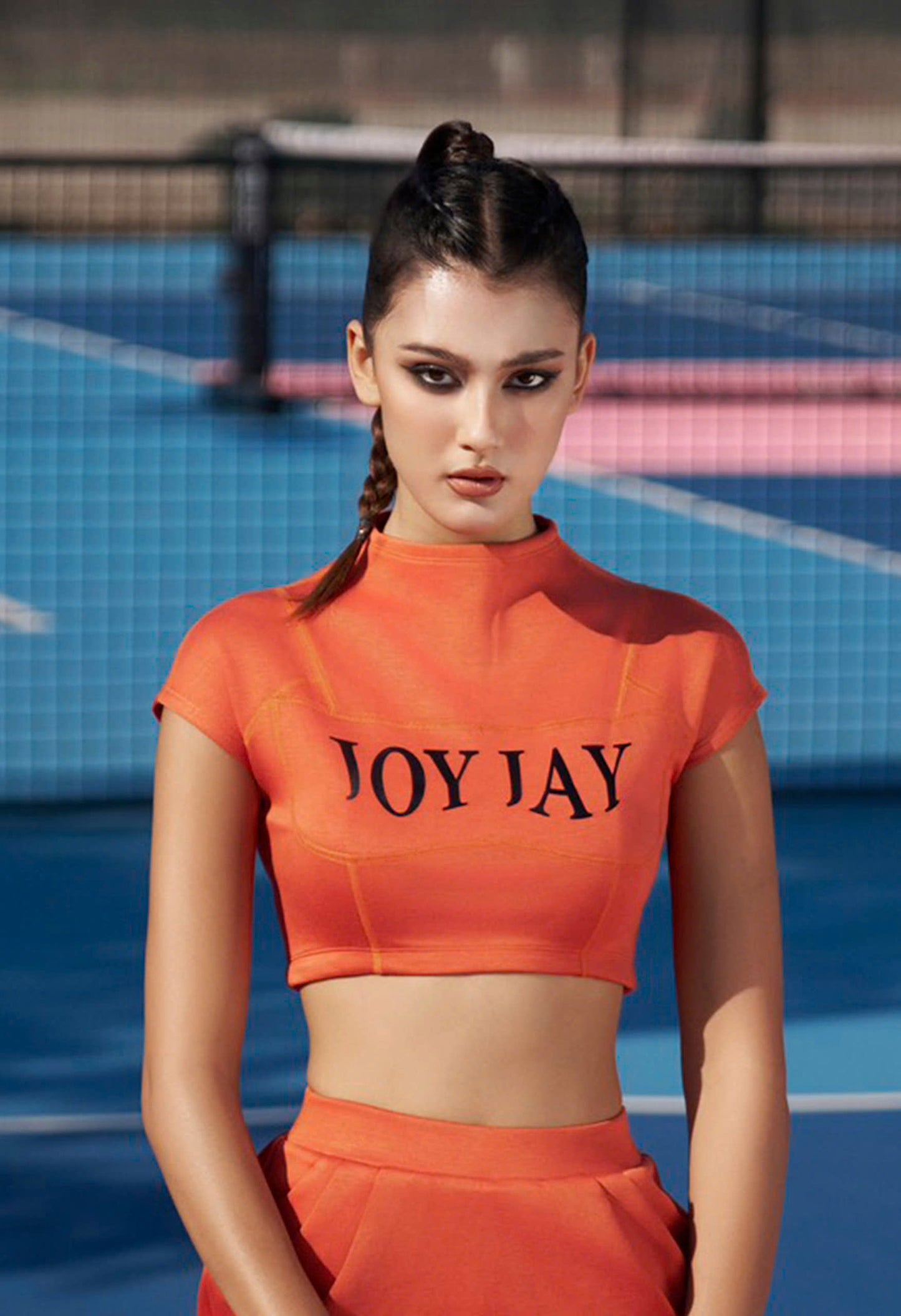 JOYJAY CROP TOP_Orange