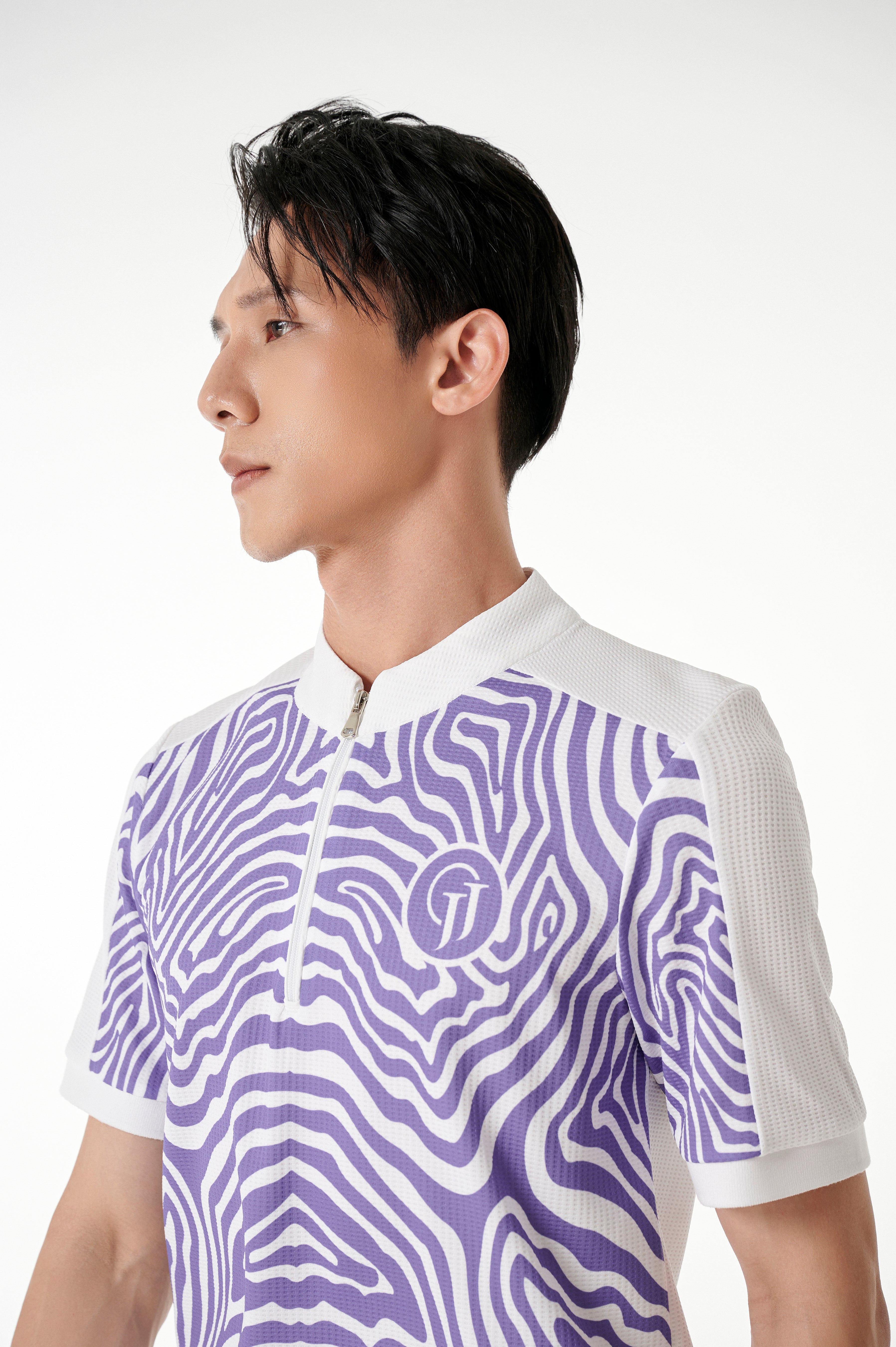 Men PURPLE CAT Shirt