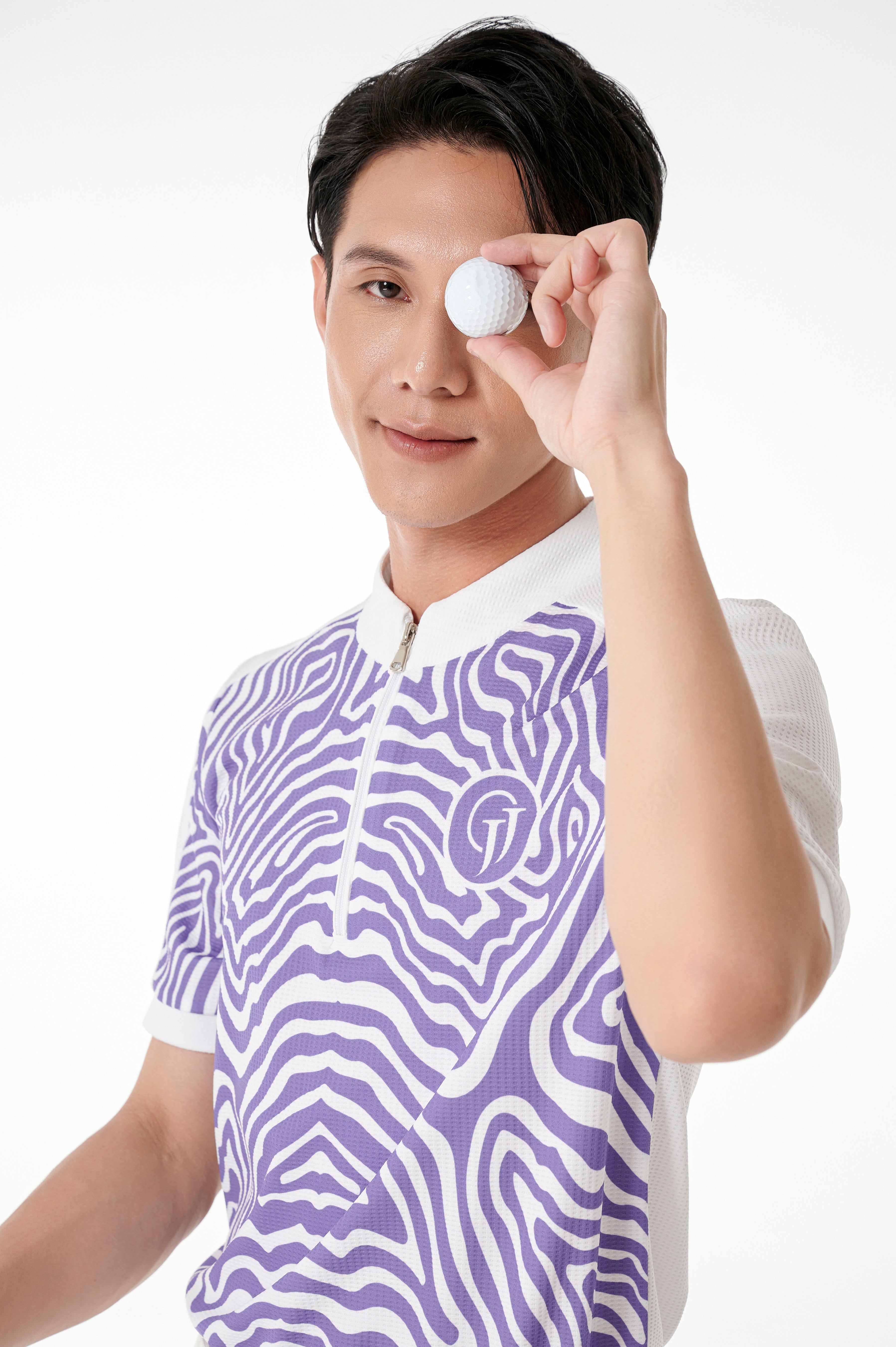 Men PURPLE CAT Shirt