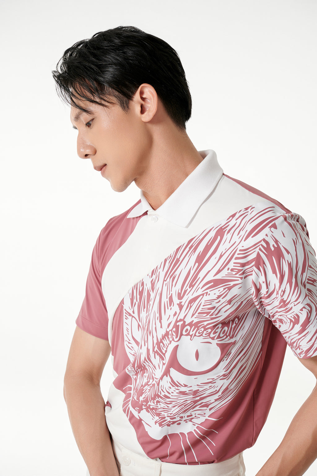 Men PINK CAT T-shirt