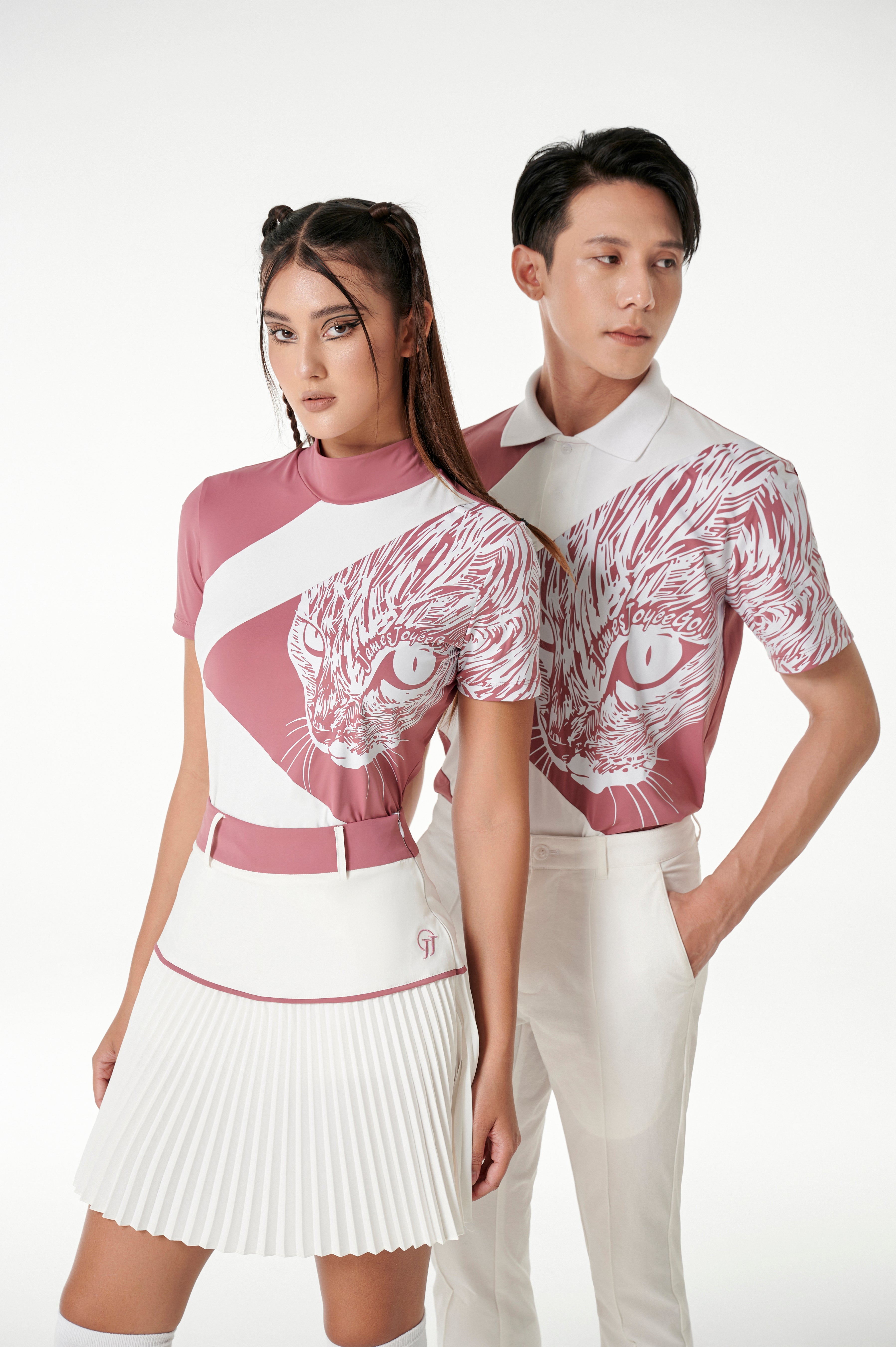 Women PINK CAT Shirt